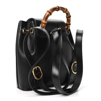 Calfskin Backpack - Black