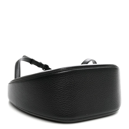 Small Calfskin Hobo Bag - Black