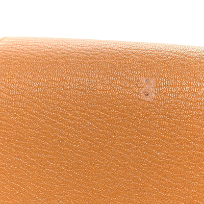 Chevre Mysore Geta Caramel Handbag