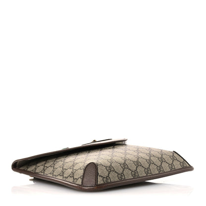 Medium Flap Shoulder Bag - Beige