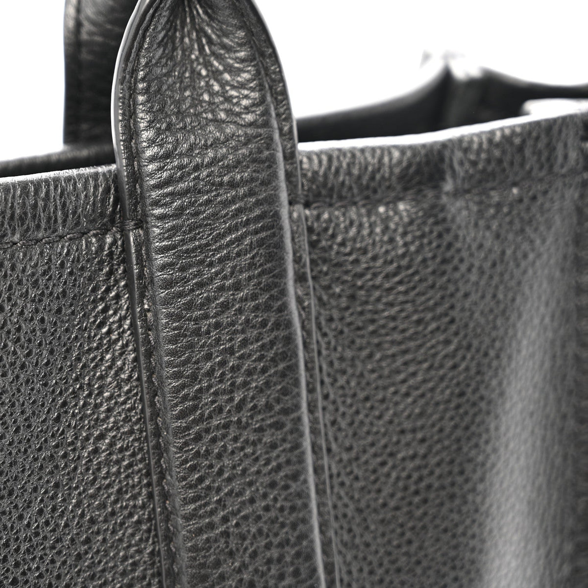 Medium Calfskin Tote Bag - Black
