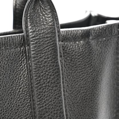 Medium Calfskin Tote Bag - Black