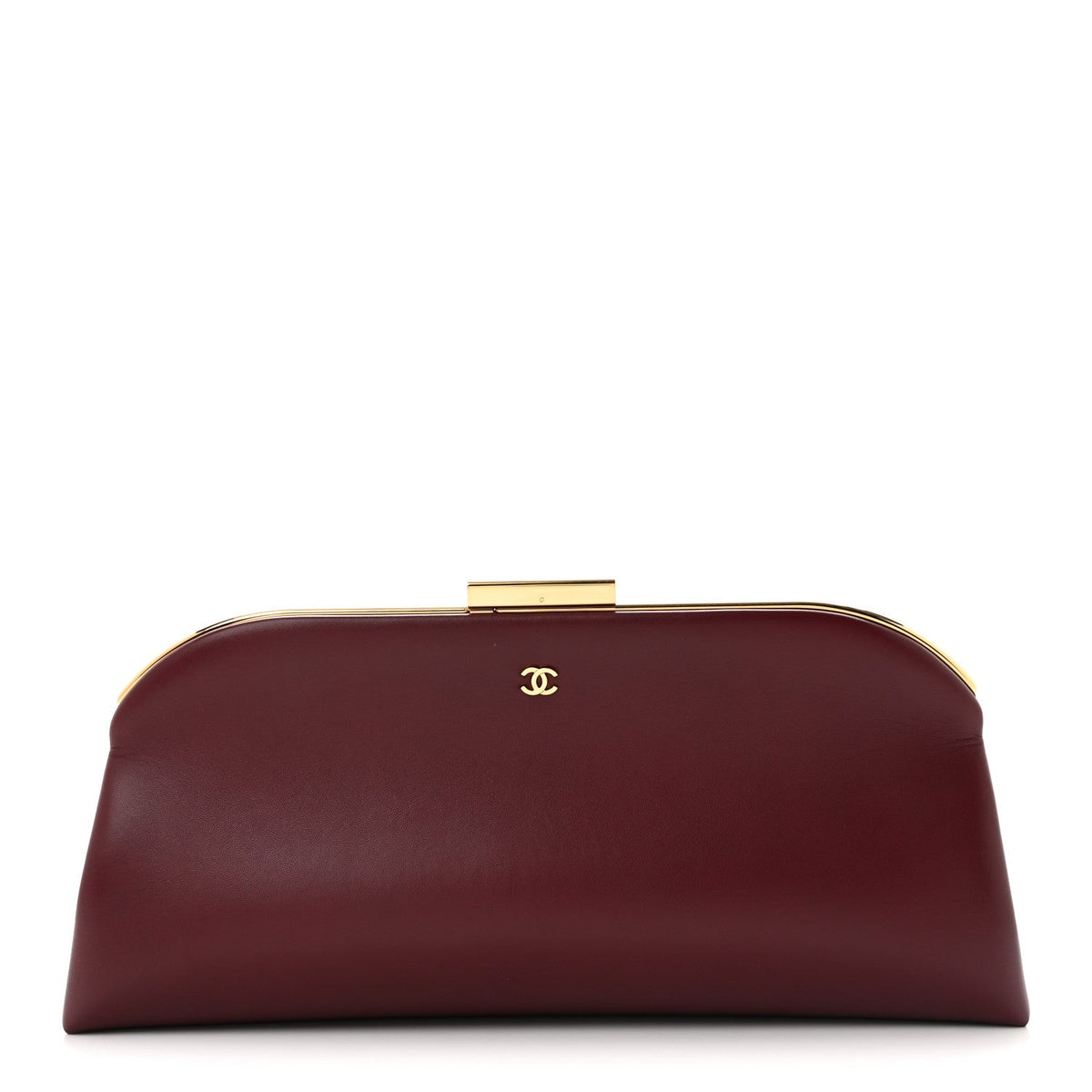 Large Lambskin Clutch Bag