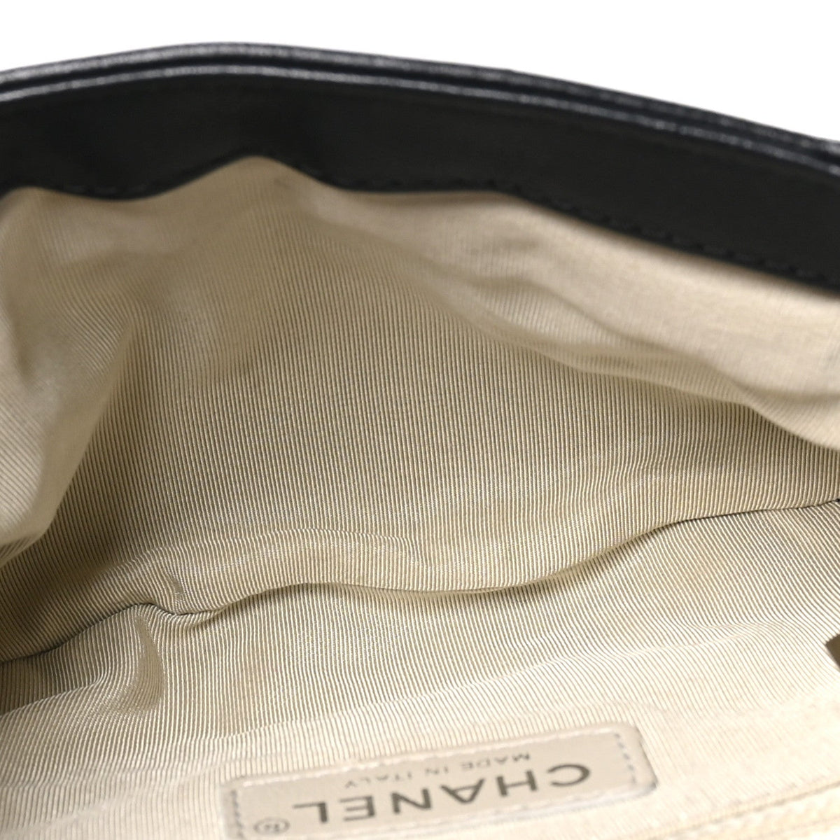 Mini Quilted Lambskin Handbag - Black