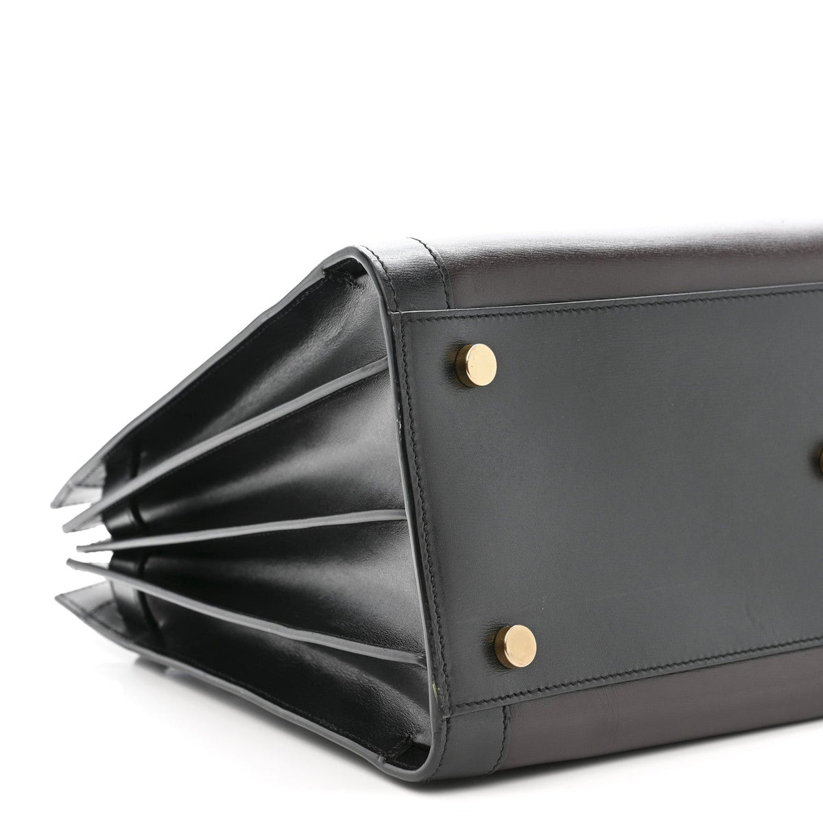 Small Calfskin Handbag - Black