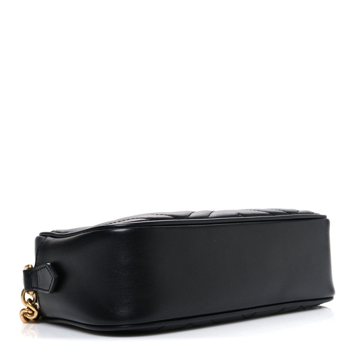 Small Calfskin Shoulder Bag - Black
