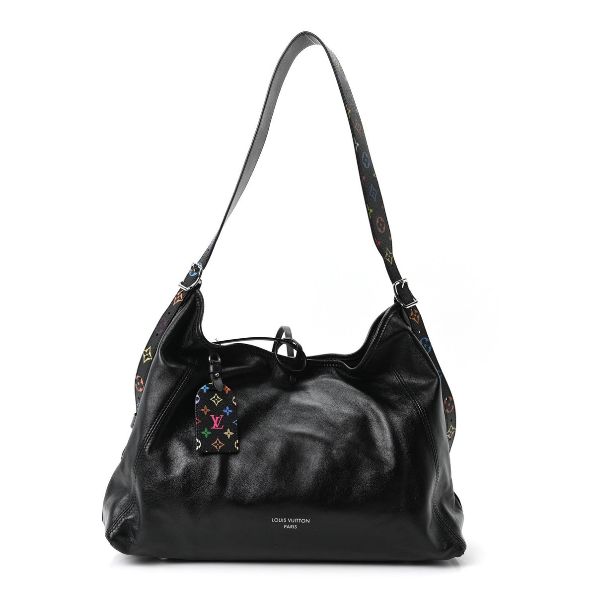 Lambskin Handbag - Black