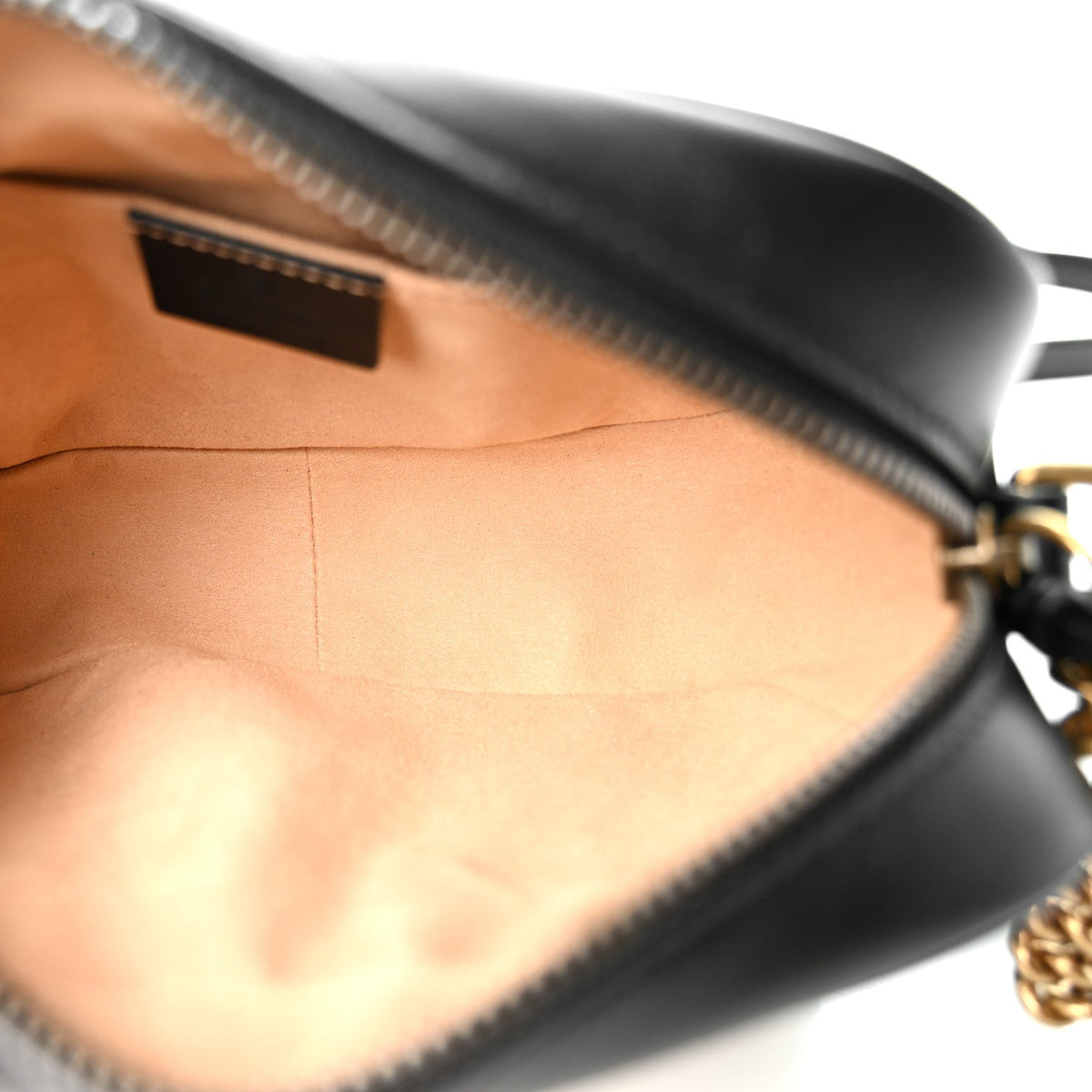 Mini Calfskin Shoulder Bag - Black