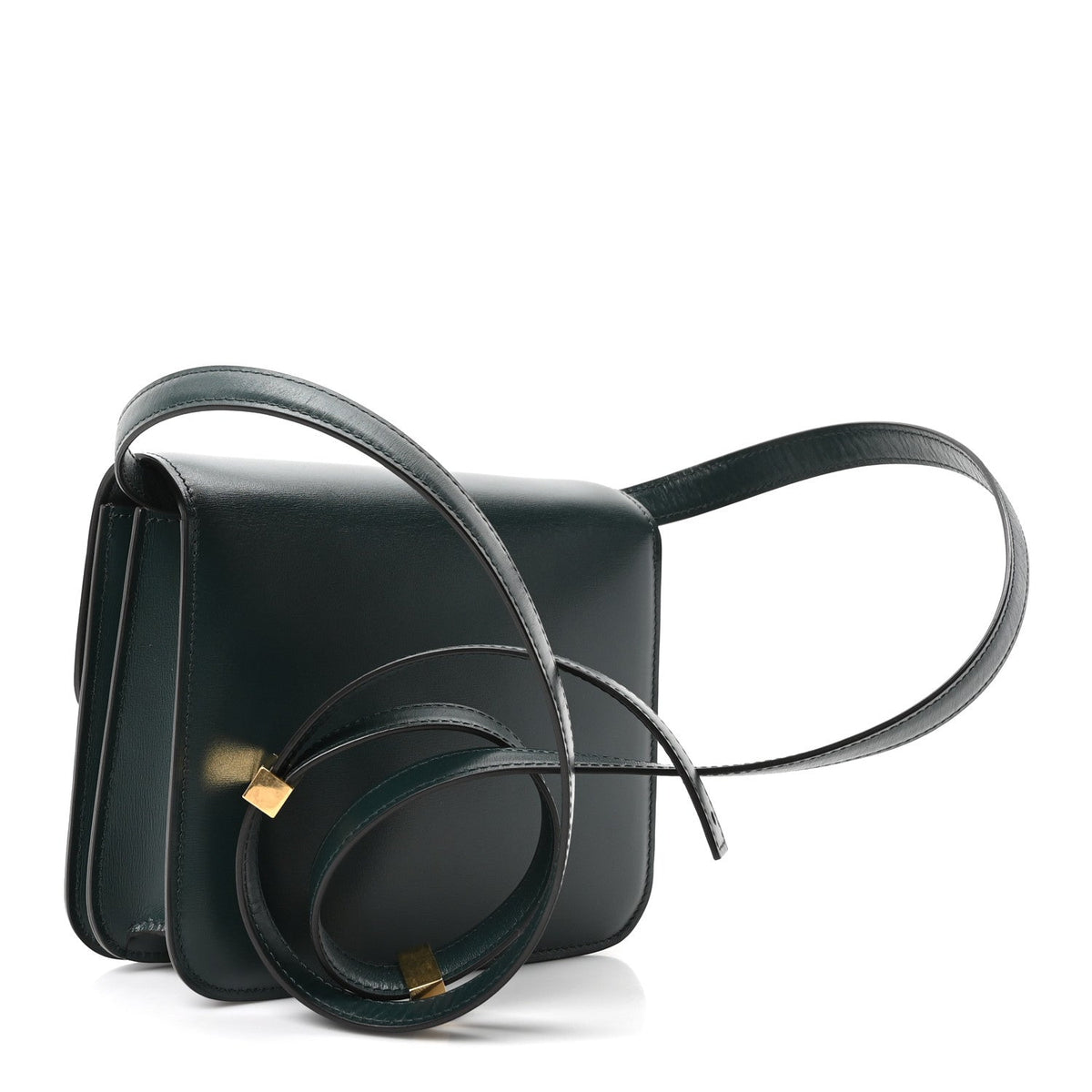 Calfskin Flap Shoulder Bag