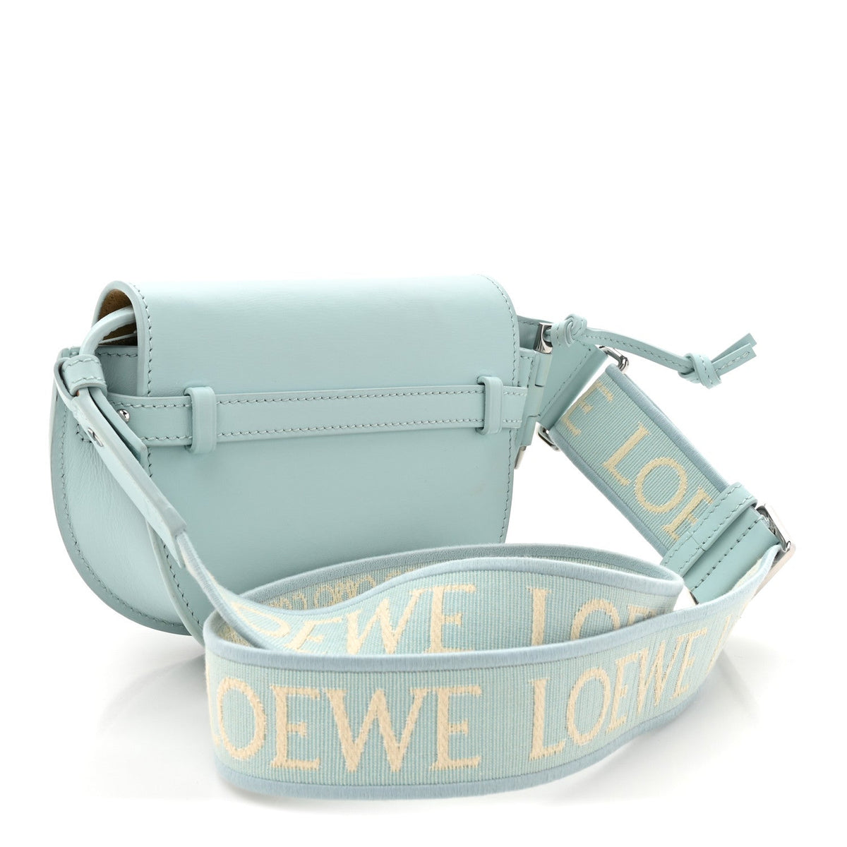 Mini Calfskin Handbag - Blue