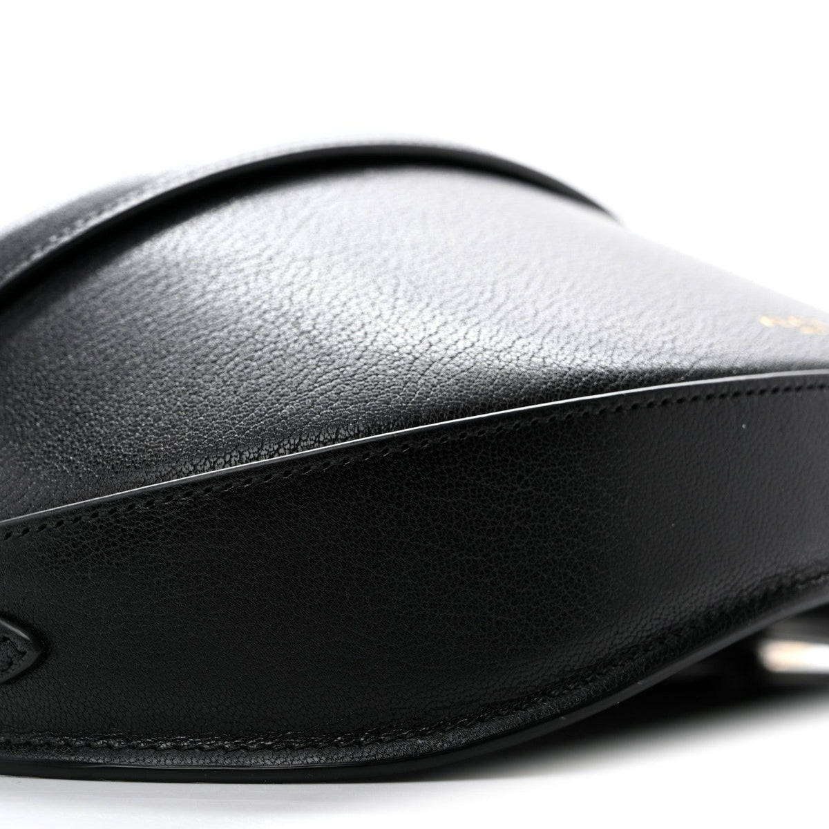 Goatskin Shoulder Bag - Black