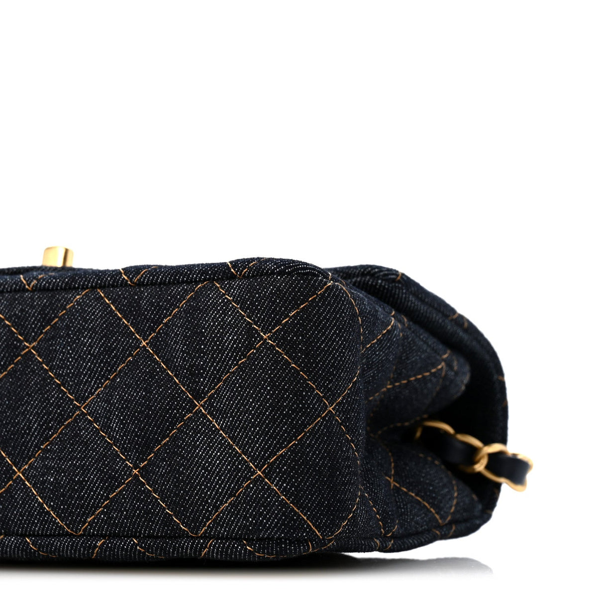 Mini Quilted Flap Shoulder Bag - Tan