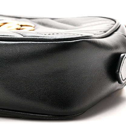 Mini Calfskin Shoulder Bag - Black