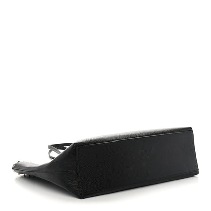 Calfskin Tote Bag - Black