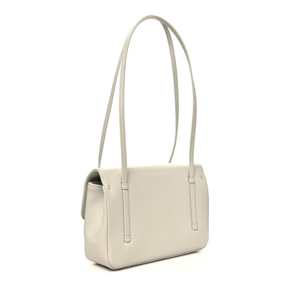 Small Caviar Flap Shoulder Bag - Light Green