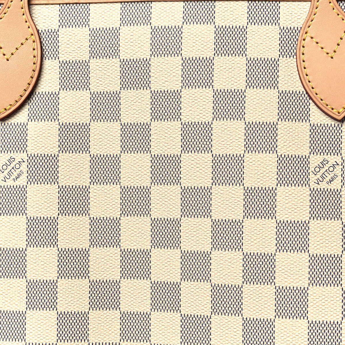 Damier Azur Neo Neverfull Gm Rose Baller Handbag