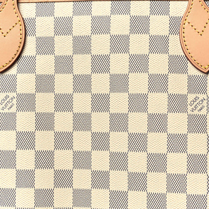 Damier Azur Neo Neverfull Gm Rose Baller Handbag
