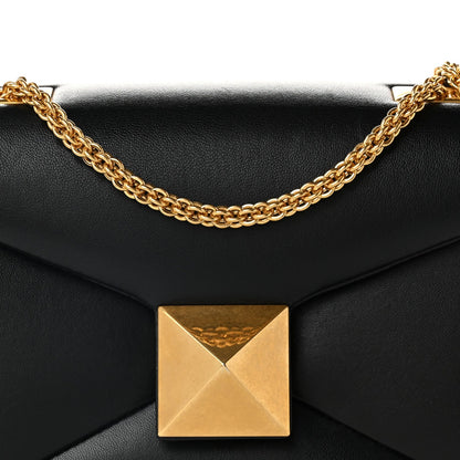 Nappa Clutch Bag - Black