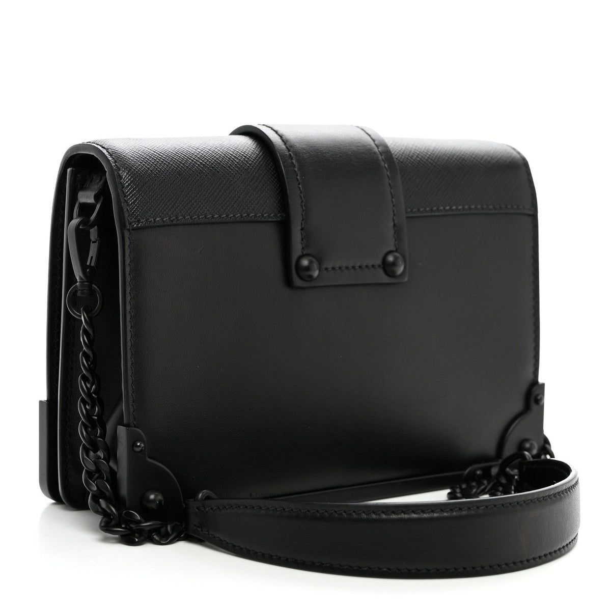 Calfskin Handbag - Black