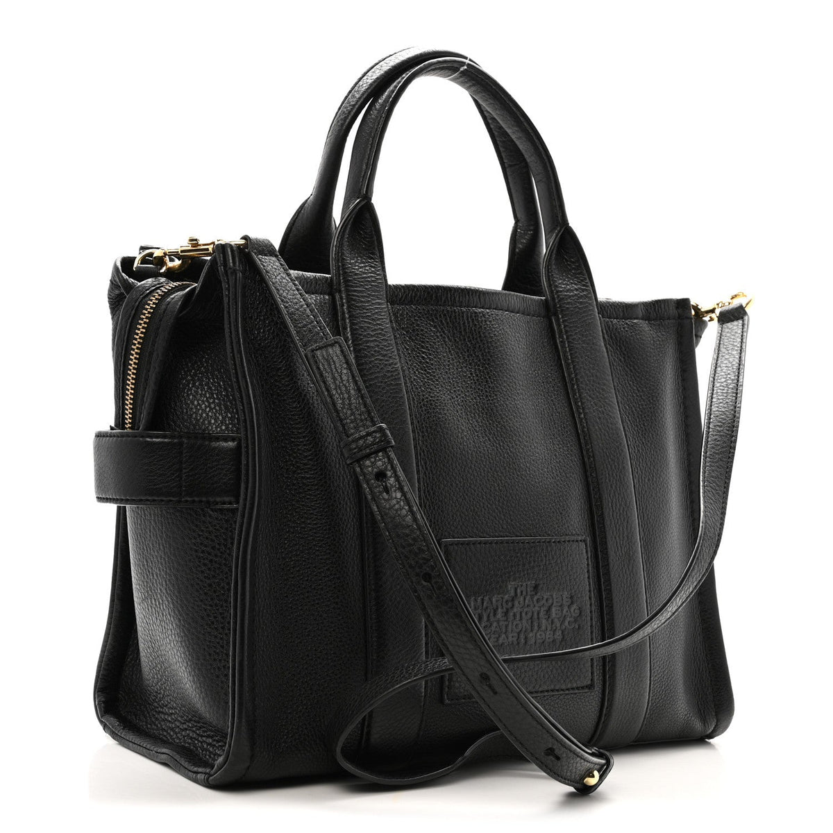 Medium Calfskin Tote Bag - Black