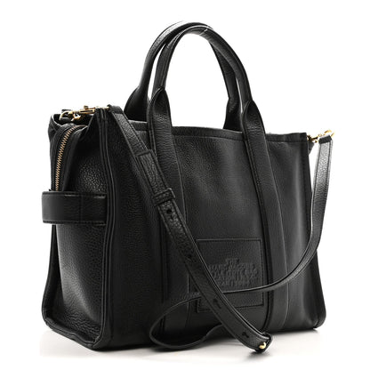 Medium Calfskin Tote Bag - Black