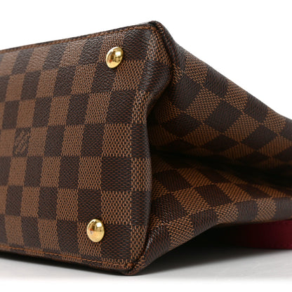 Damier Ebene Lv Riverside Lie De Vin Handbag