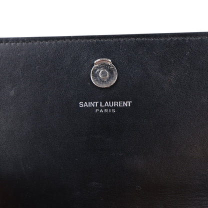 Calfskin Wallet Bag - Black