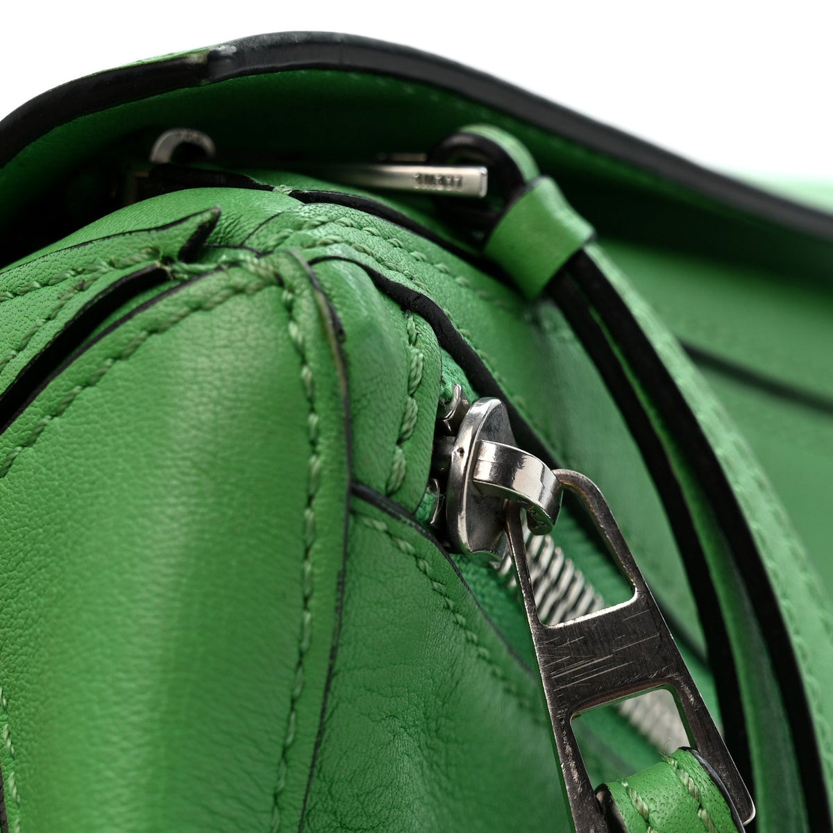 Mini Calfskin Handbag - Green