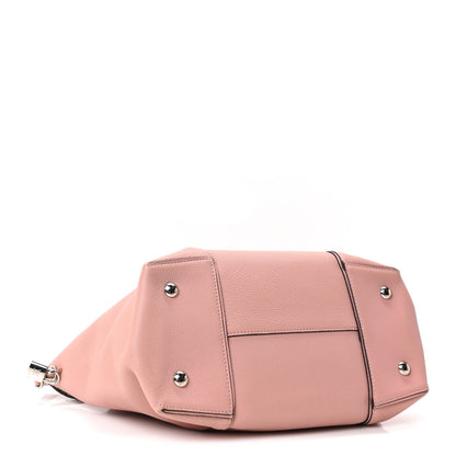 Veau Cachemire Snakeskin Soft Lockit Mm  Handbag