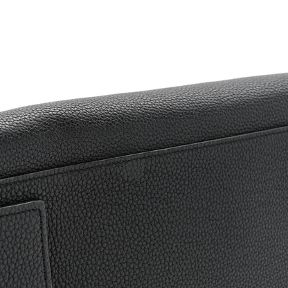 Small Calfskin Handbag - Black