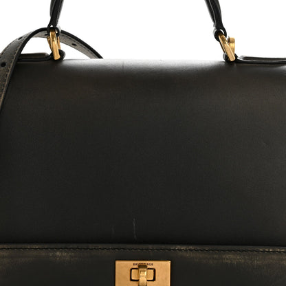 Small Calfskin Handbag - Brown