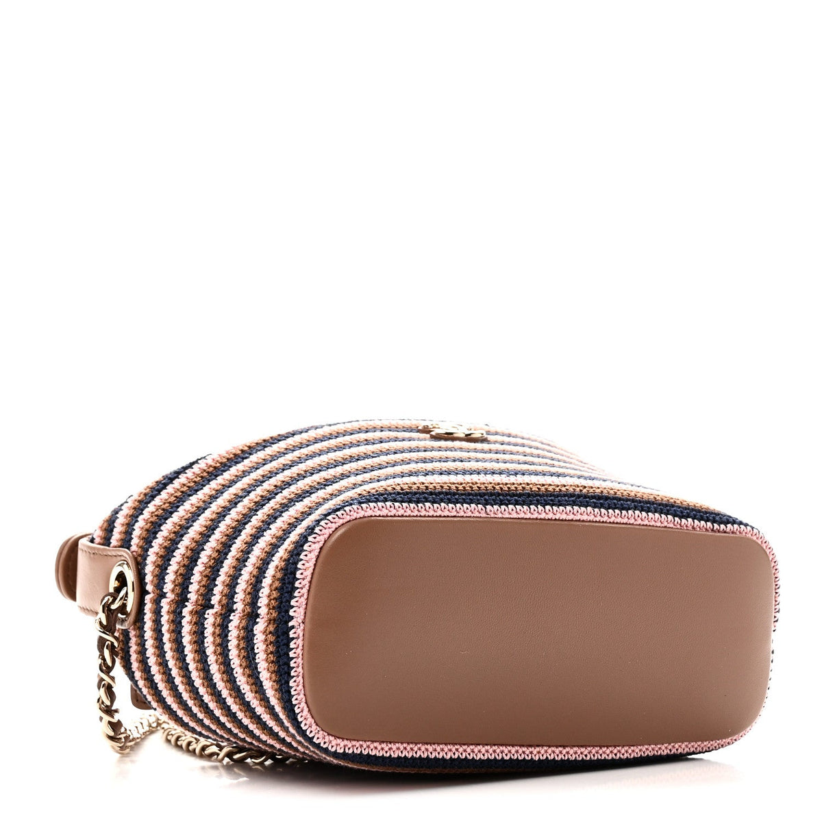 Lambskin Hobo Bag - Brown