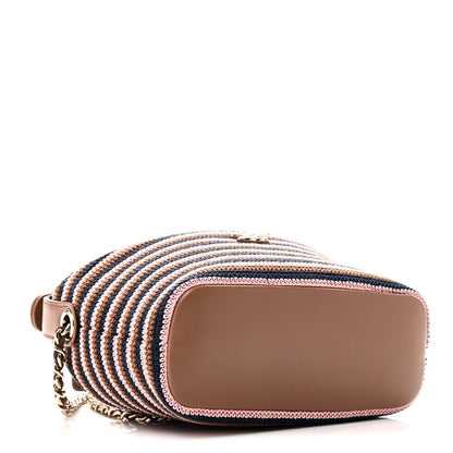 Lambskin Hobo Bag - Brown