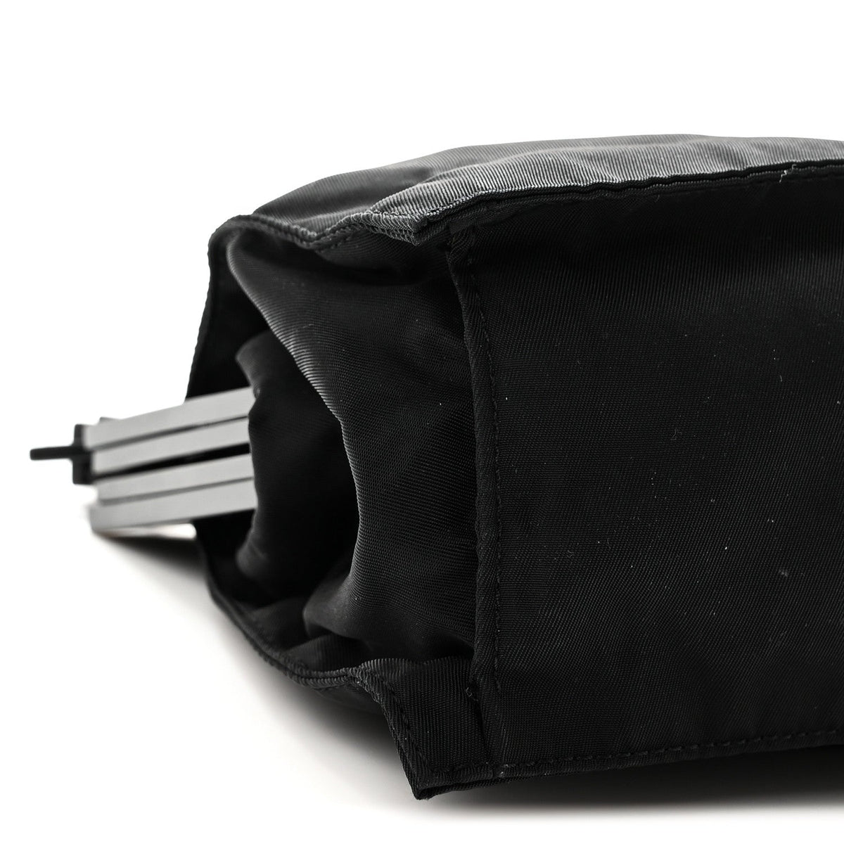 Nylon Shoulder Bag - Black