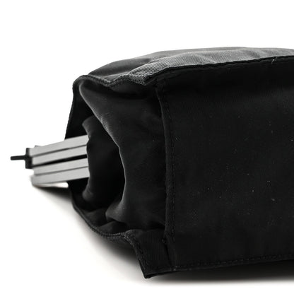 Nylon Shoulder Bag - Black