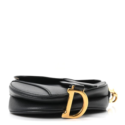 Mini Calfskin Handbag - Black