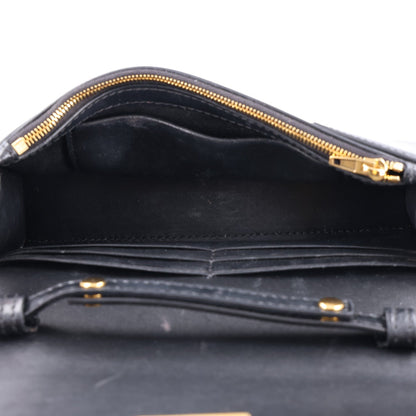 Calfskin Handbag - Black