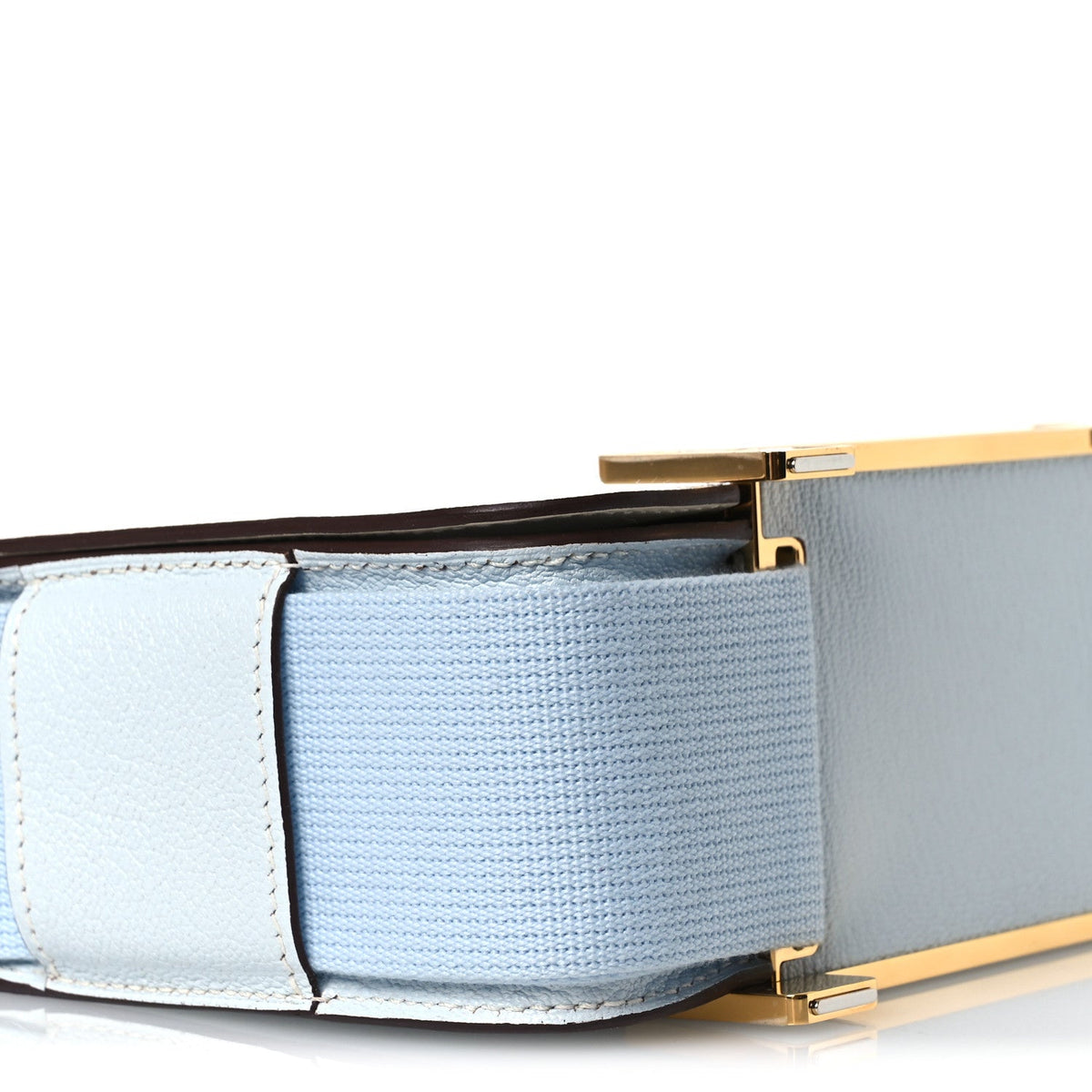 Chevre Mysore Verso Geta Bleu Brume Nata Handbag
