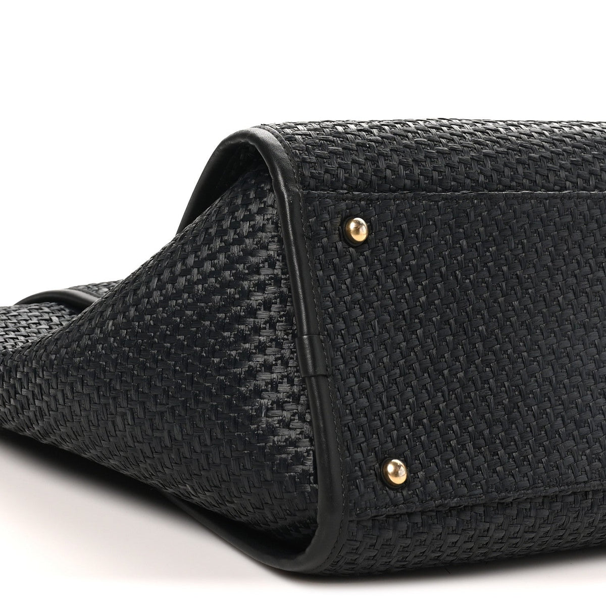 Medium Calfskin Tote Bag - Black