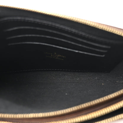 Reverse Monogram Giant Double Zip Pochet Handbag