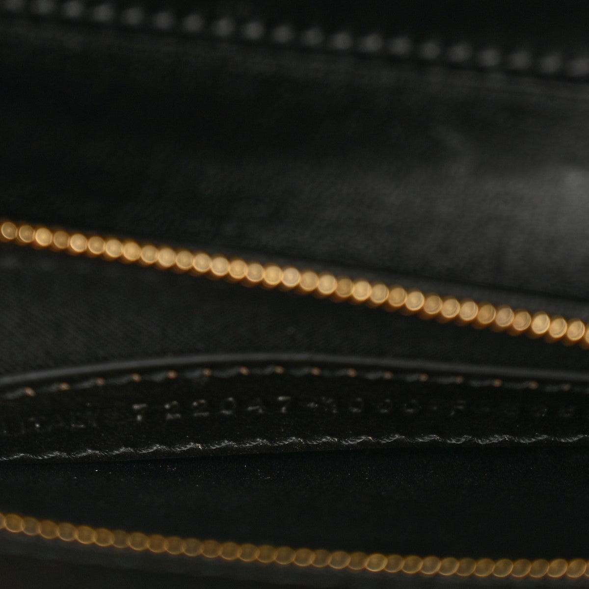 Small Calfskin Handbag - Brown