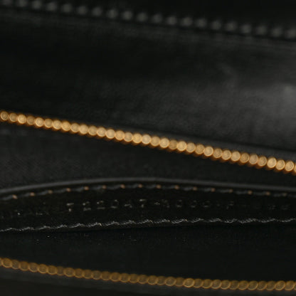 Small Calfskin Handbag - Brown