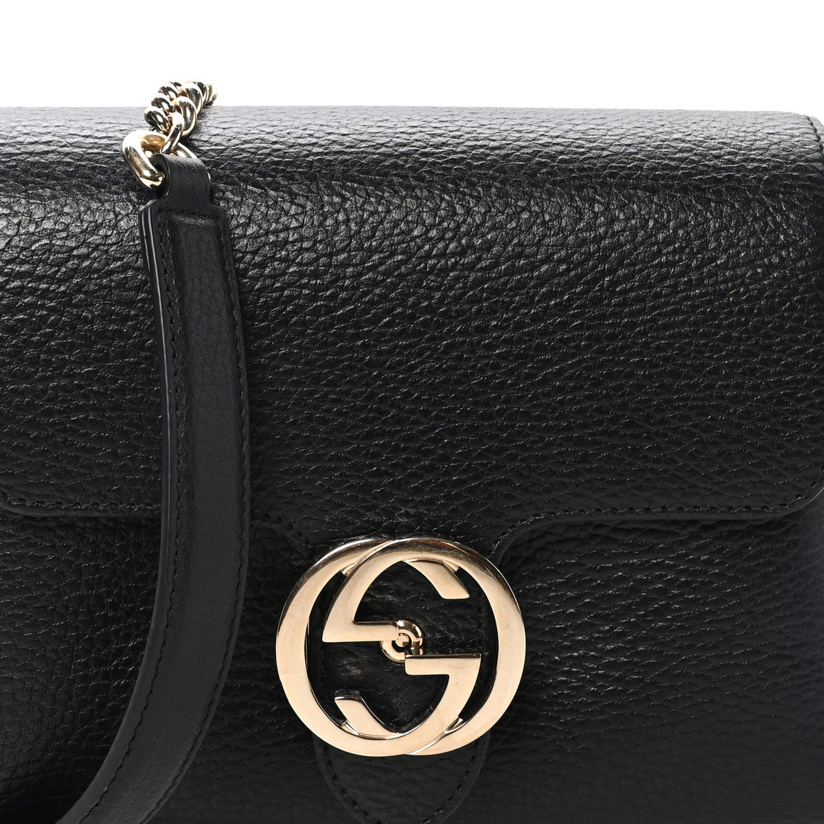 Calfskin Crossbody Bag - Black