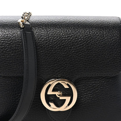 Calfskin Crossbody Bag - Black