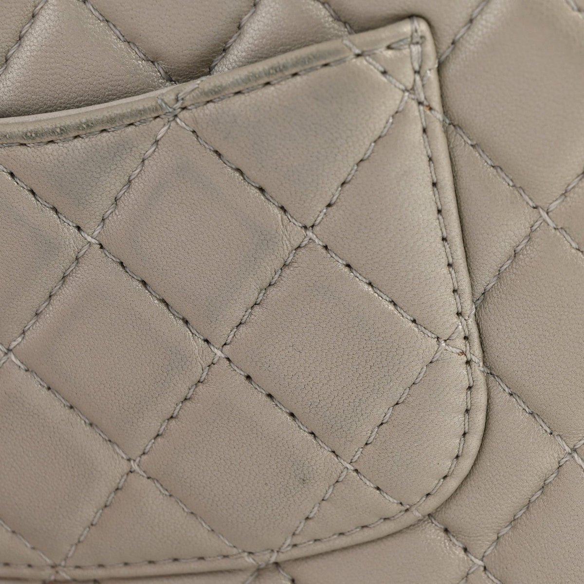 Mini Quilted Goatskin Flap Shoulder Bag