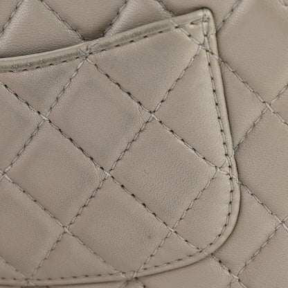 Mini Quilted Goatskin Flap Shoulder Bag