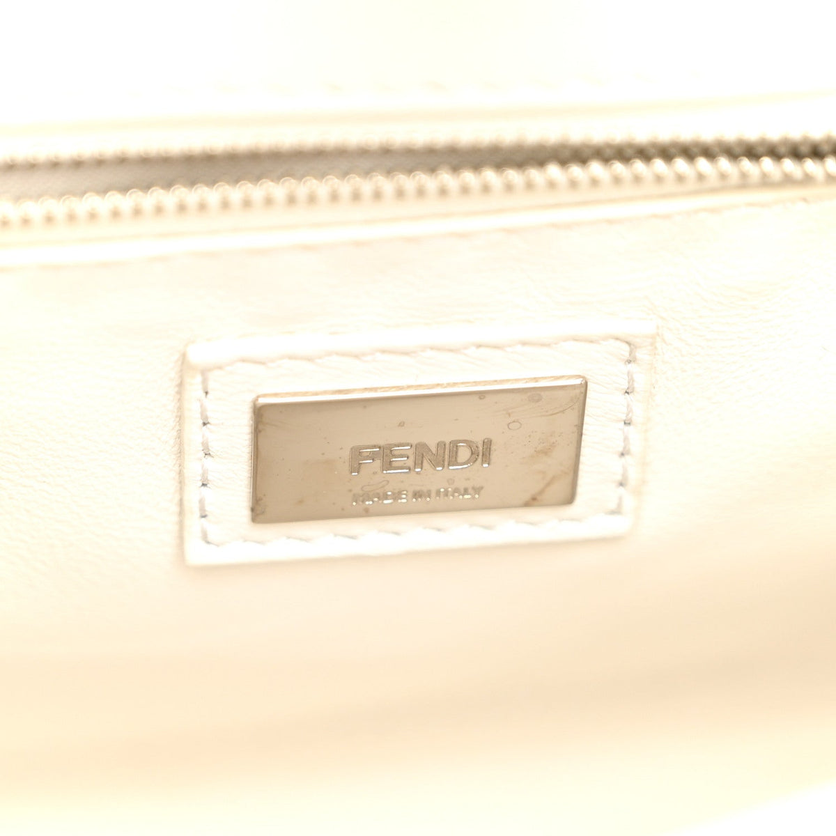 Mini Nappa Satchel Bag - White