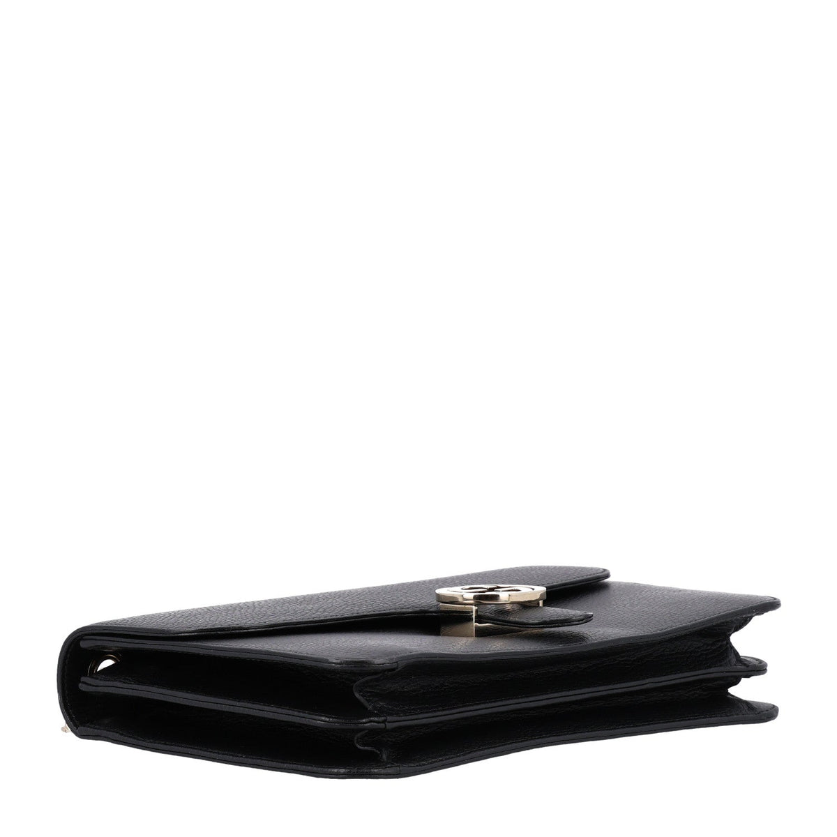 Calfskin Shoulder Bag - Black