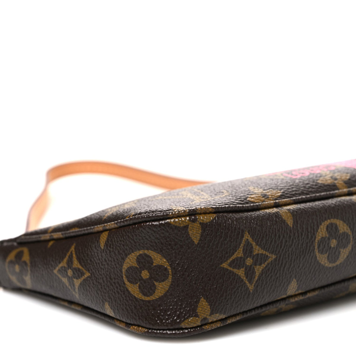 Monogram V Pochette Accessories Grenade Handbag