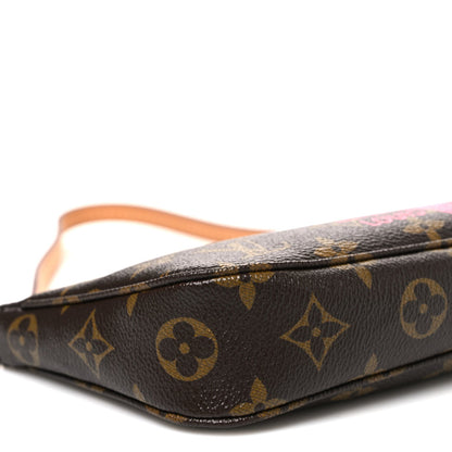 Monogram V Pochette Accessories Grenade Handbag